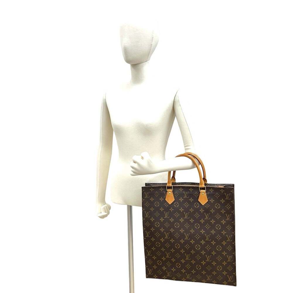 LOUIS VUITTON Brown Leather Tote Bag - Picture 2 of 10